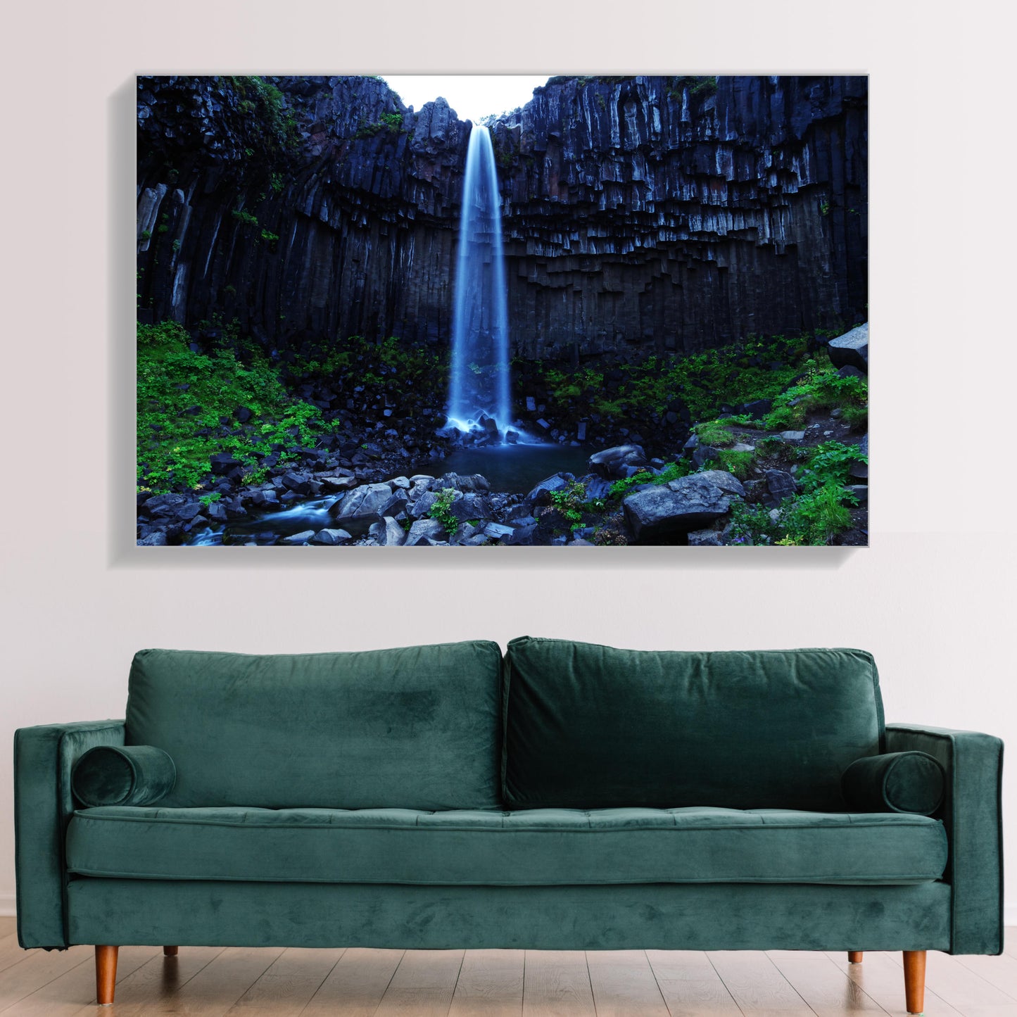 Svartifoss Wasserfall | Island Wandbild
