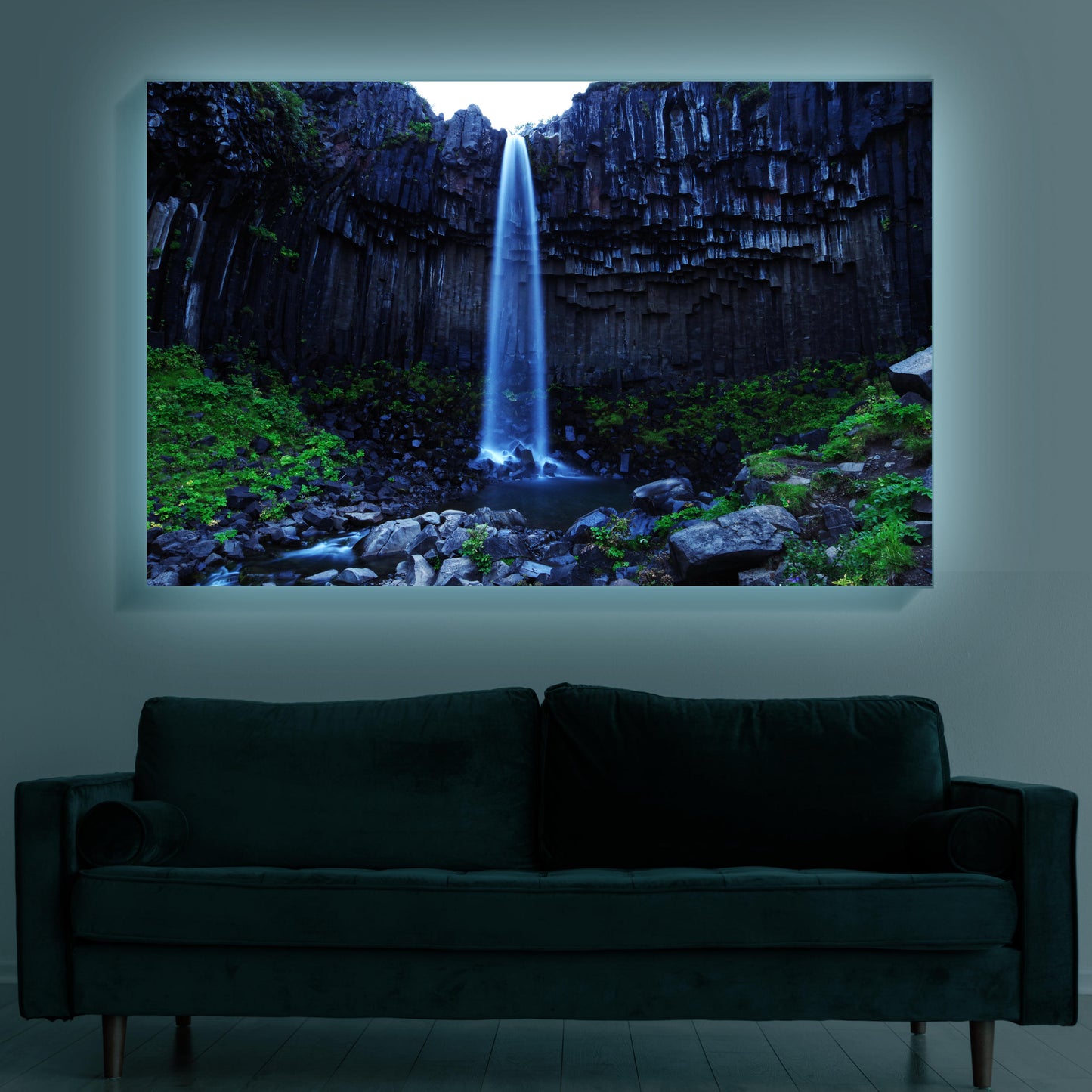 Svartifoss Wasserfall | Island Wandbild