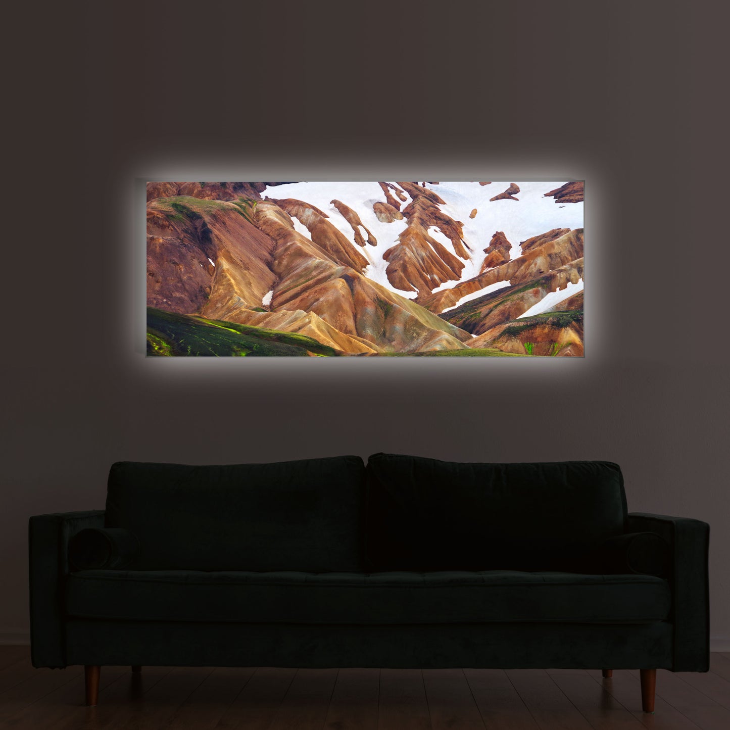 Landmannalaugar bunte Natur | Island Wandbild